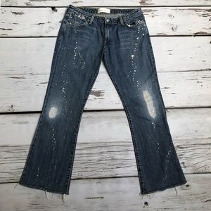 PaperDemin & Cloth Jeans with distressing on front